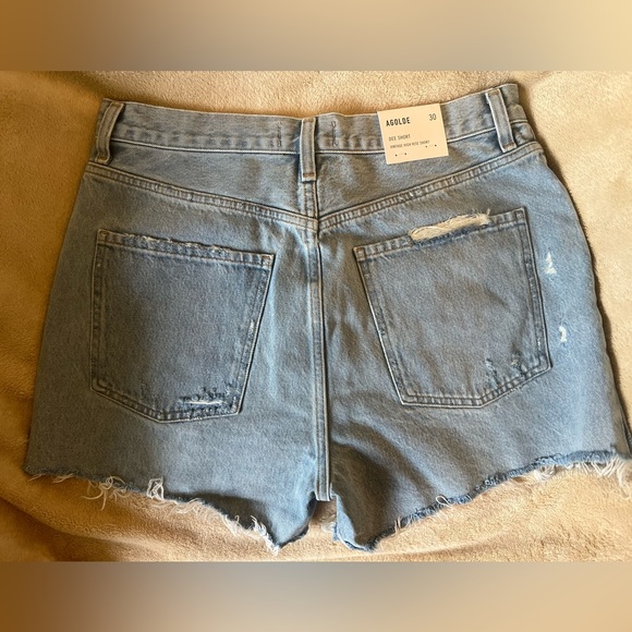 AGOLDE Dee Vintage High Rise Shorts Muse size 30 - Picture 3 of 10